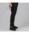 Pantalone unisex con zip raso di cotone Garys