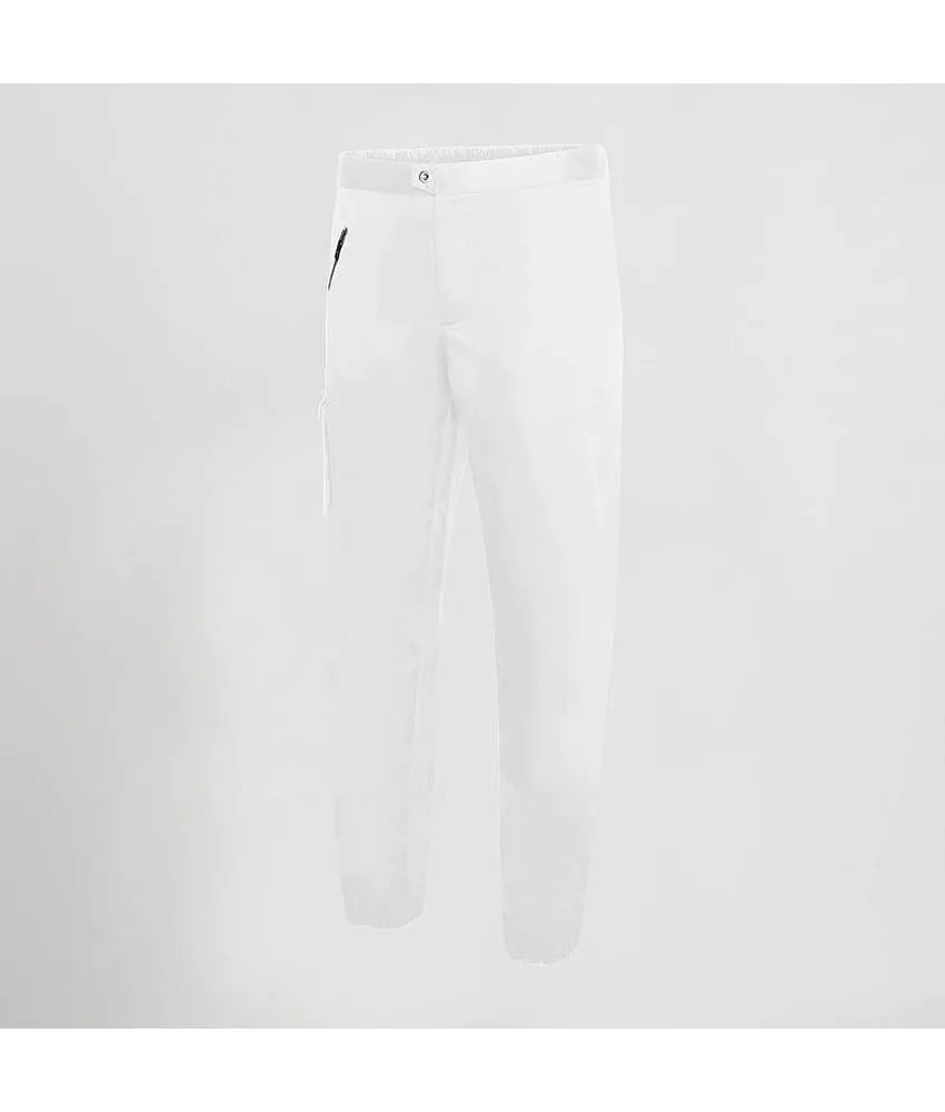 Pantalone unisex con zip raso di cotone Garys