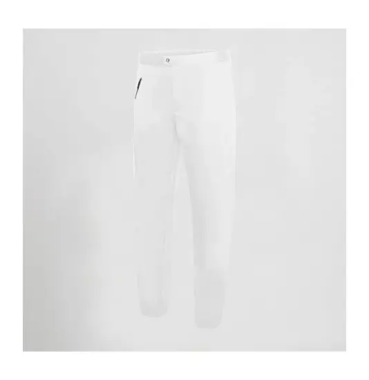 Pantalone unisex con zip raso di cotone Garys