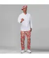 Pantalone unisex in cotone stampato Garys