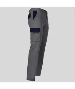 Pantalone unisex multitasche elastico Garys