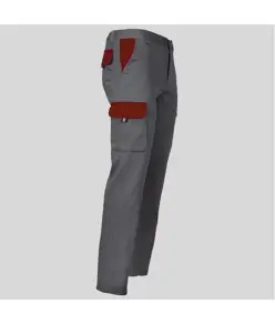 Pantalone unisex multitasche elastico Garys