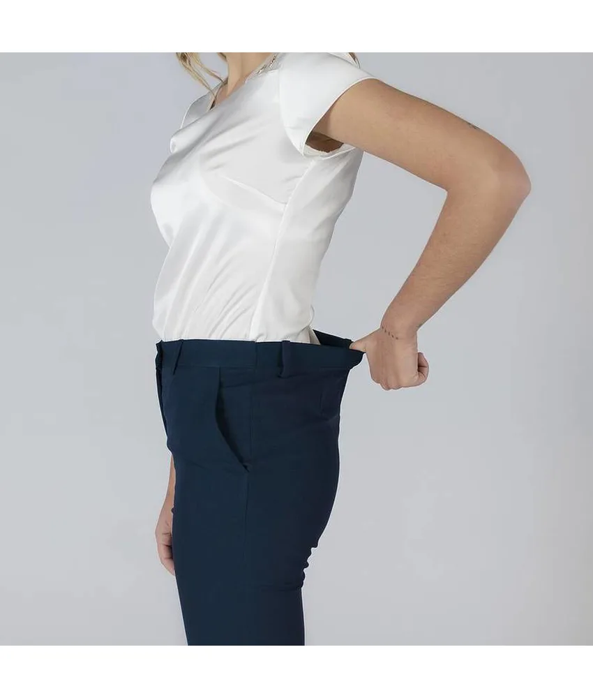 Pantaloni da donna con elastico posteriore Garys Trivial, 77% da poliestere - 20% da viscosa - 3% da elastan