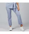 Pantaloni donna bielastici risvolto sul fondo Garys