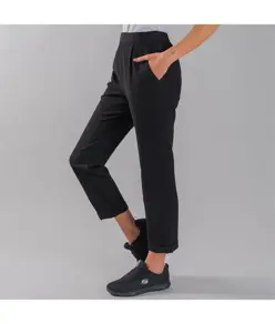 Pantaloni donna bielastici risvolto sul fondo Garys