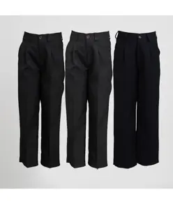 Pantaloni mezzo elastico e zip Garys