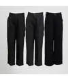 Pantaloni mezzo elastico e zip Garys