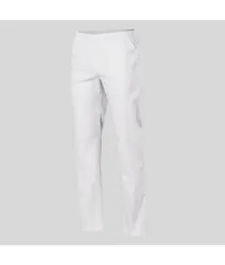 Pantaloni sanitari in twill bianco con tasca in gomma piena Garys Redline