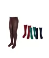 Plain mid -calf or knee-high socks Garys