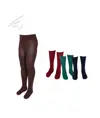 Plain mid -calf or knee-high socks Garys