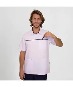 Polo da uomo slim fit elastik Garys Javier