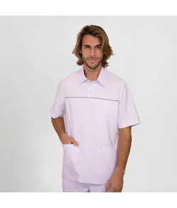 Polo da uomo slim fit elastik Garys Javier
