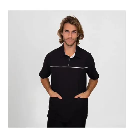 Polo da uomo slim fit elastik Garys Javier