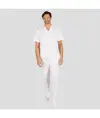 Set camicetta unisex con scollo a v / pantaloni di gomma pieni Garys Redline