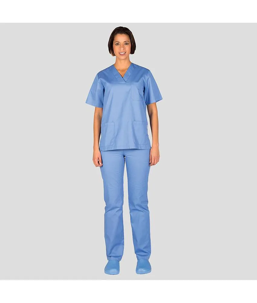 Set unisex scollo a v twill colori Garys