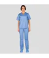Set unisex scollo a v twill colori Garys
