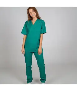 Set unisex scollo a v twill colori Garys