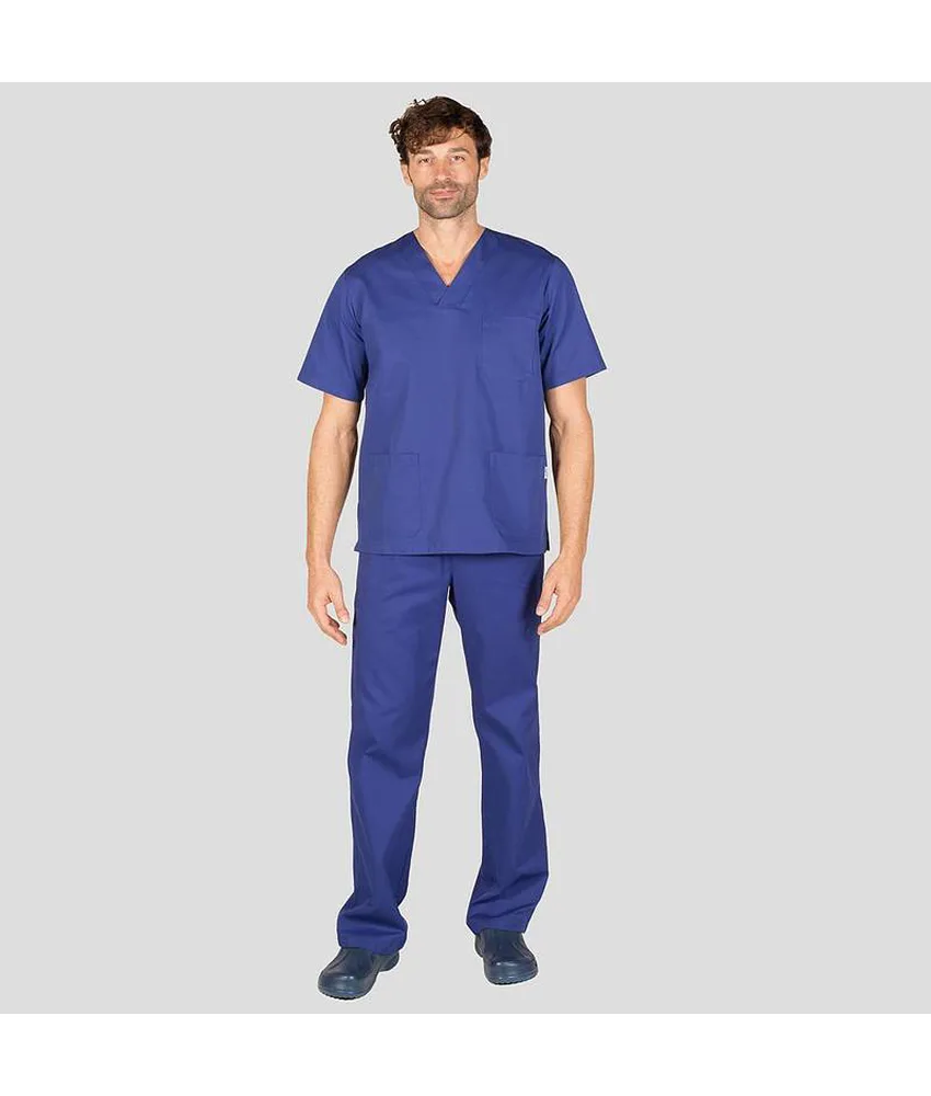 Set unisex scollo a v twill colori Garys