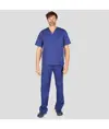 Set unisex scollo a v twill colori Garys