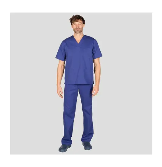 Set unisex scollo a v twill colori Garys