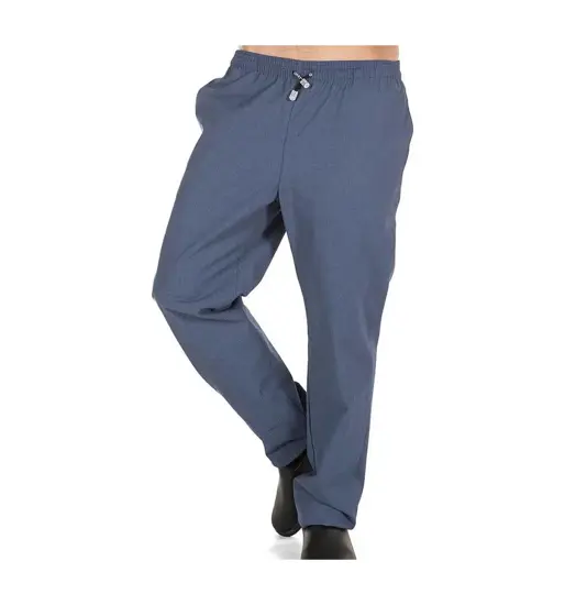 Thin canvas outer drawstring and elasticated trousers Garys