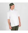 Unisex s/ sleeved chef's jacket w/ velcro Garys