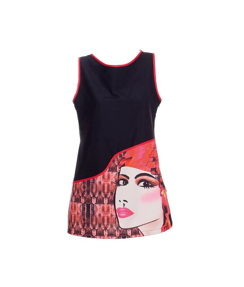 Vestido s/mangas rimmel Garys