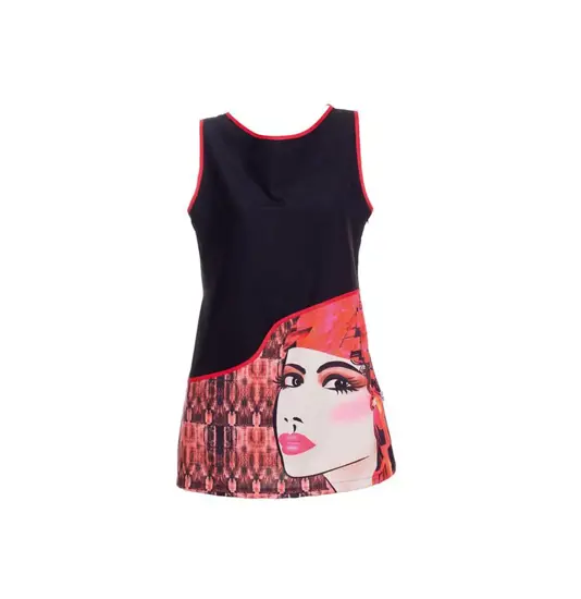 Vestido s/mangas rimmel Garys