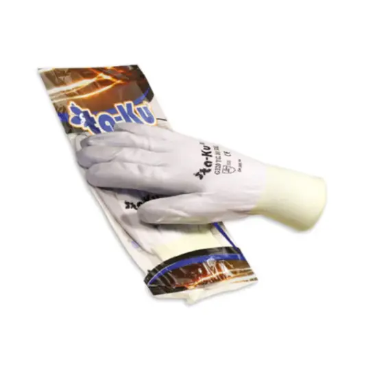 Guanti da lavoro in nylon spalmato PVC  in offerta