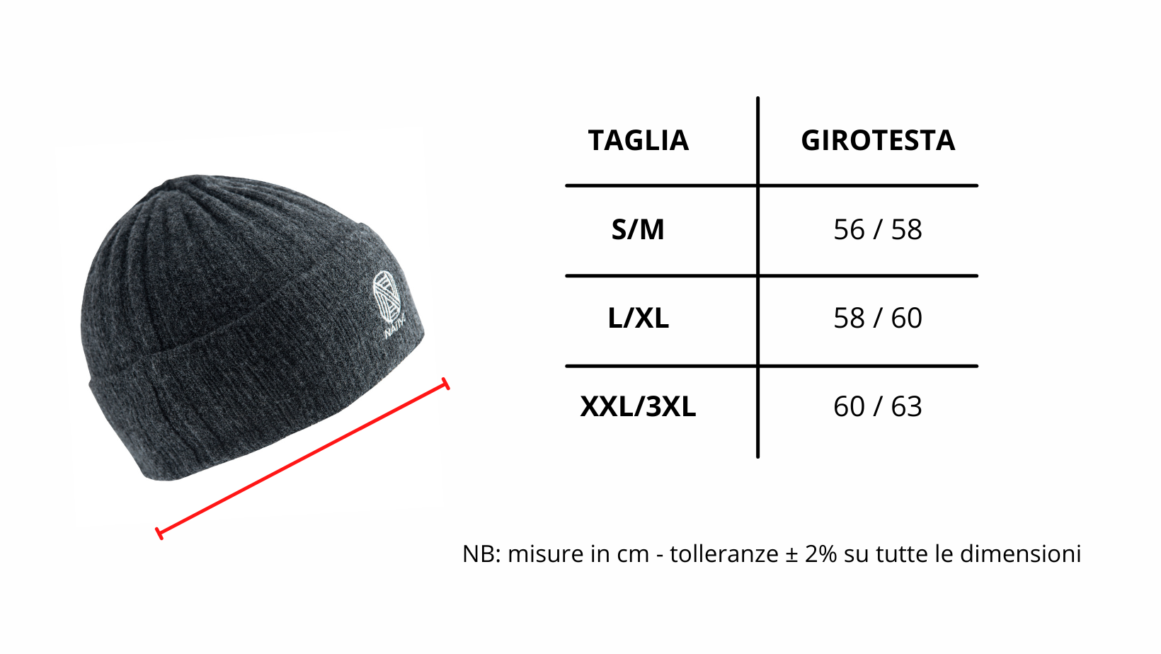 Cappello termico in lana Native Wool Edition