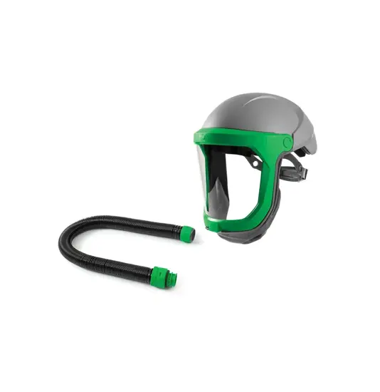 Elmetto per smerigliatura con sistema filtrante GVS Z-LINK