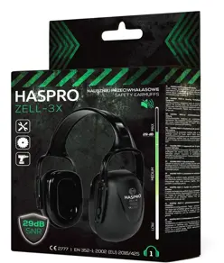 Cuffie antirumore Haspro ZELL 3X