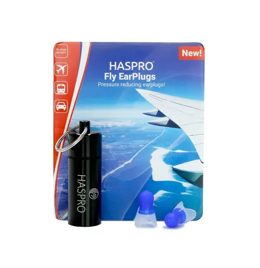 Tappi auricolari per viaggi in aereo Haspro