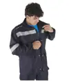 Giacca ignifuga con bande rinfrangenti  PROWEAR