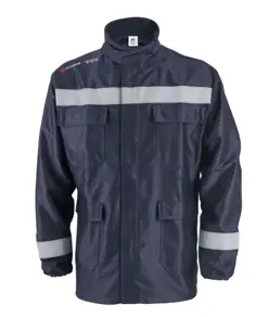 Giacca ignifuga con bande rinfrangenti  PROWEAR
