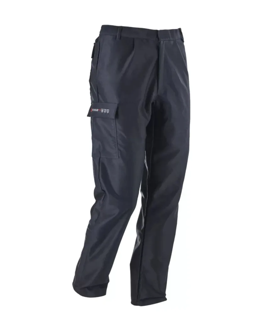 Pantaloni ignifughi per protezione metalli fusi PROWEAR, per fonderia e saldatura - tessuto senza trattamenti chimici aggiuntivi
