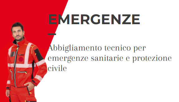 Siggi Abbigliamento - Emergenze: divise 118 e soccorritori