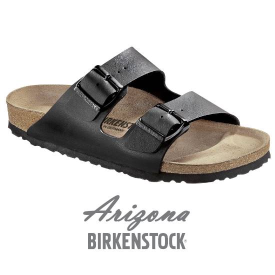 Zoccolo estivo nero Birkenstock - Linea Arizona