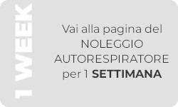 Noleggio per 1 settimana di autorespiratore