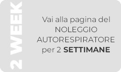 Noleggio per 2 settimane di autorespiratore