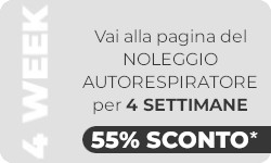 Noleggio per 4 settimane di autorespiratore