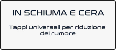 Haspro tappi in schiuma e cera