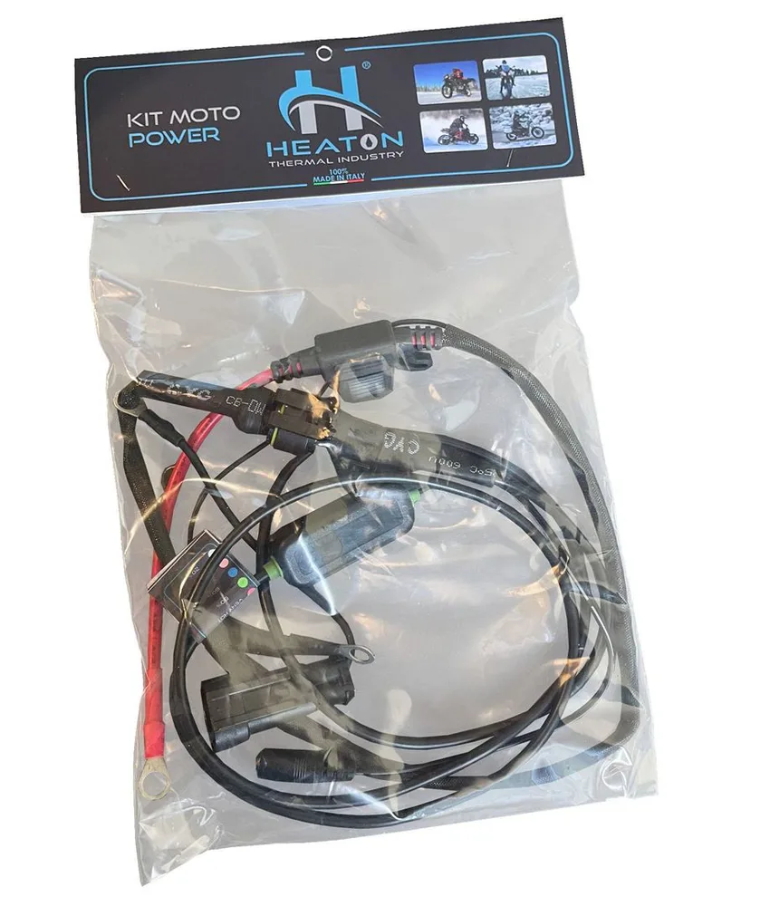 Kit connessione alla moto per maglia riscaldata IRC 0002, regolazione della temperatura fino a 6 livelli