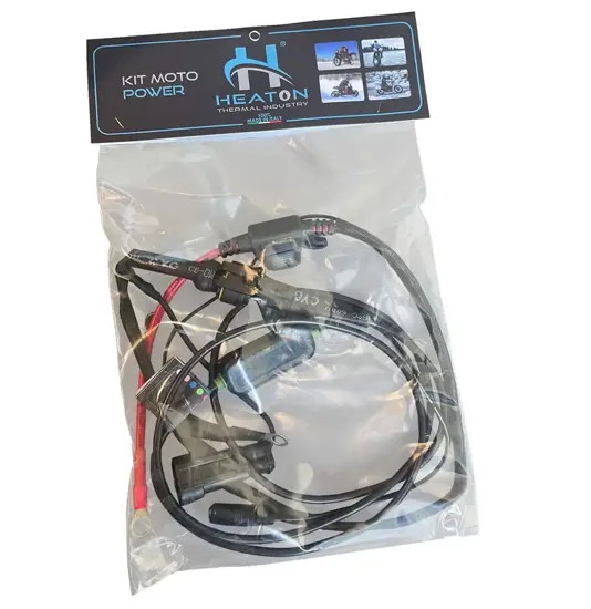 Kit connessione alla moto per maglia riscaldata  IRC 0002