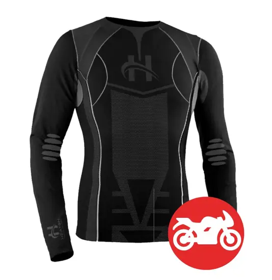 Maglia riscaldante per moto con batteria  Heaton