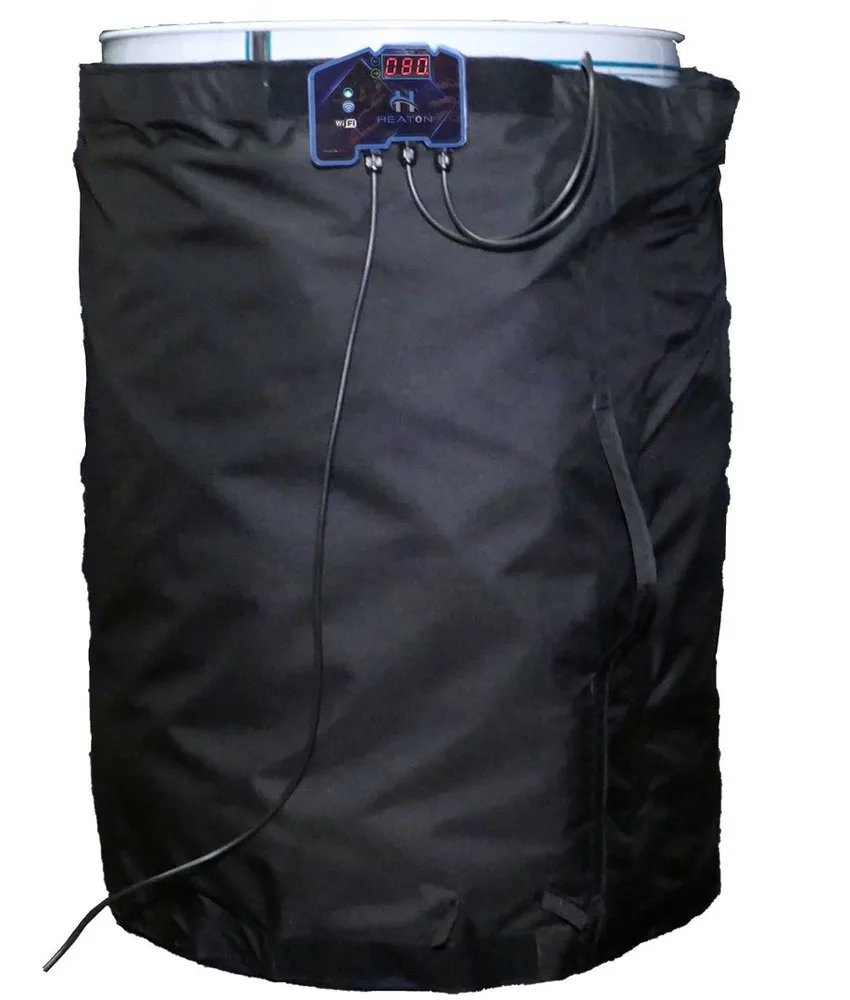 Scaldafusti wifi Heaton Drum Jacket, 230 V AC - centralina con sonda NTC - precisione 0,1 C°