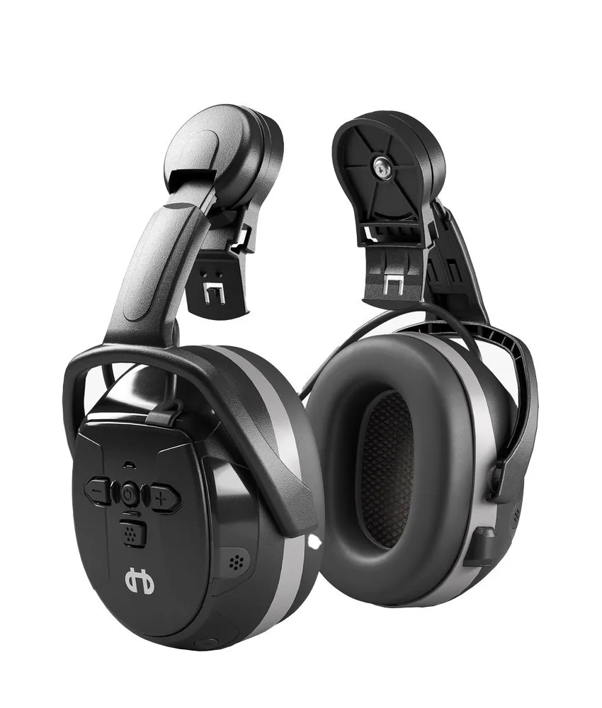 Cuffie antirumore da elmetto con bluetooth Irudek Xtream LD 2C, SNR=29 - protezione attiva