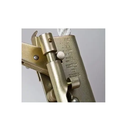 Bloccante per corda 14 mm in acciaio zincato Safety Jogger VERTILINE UNI GRAB