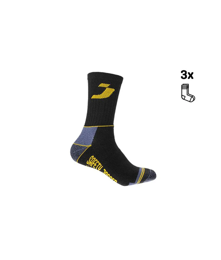 3 paia Calze tecniche antinfortunistiche traspiranti Safety Jogger Calze SJ SOCK, Calzini Comodi