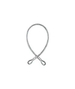 Cordino ancoraggio acciaio zincato 2 metri Safety Jogger HARDY  2M